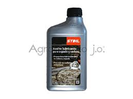 Aceite lubricante de espada y cadena