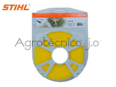 Nylon amarillo cuadrado 3.0 mm FS160, FS220, FS250, FS260, FS280, FS300, FS350, FS380, FS450